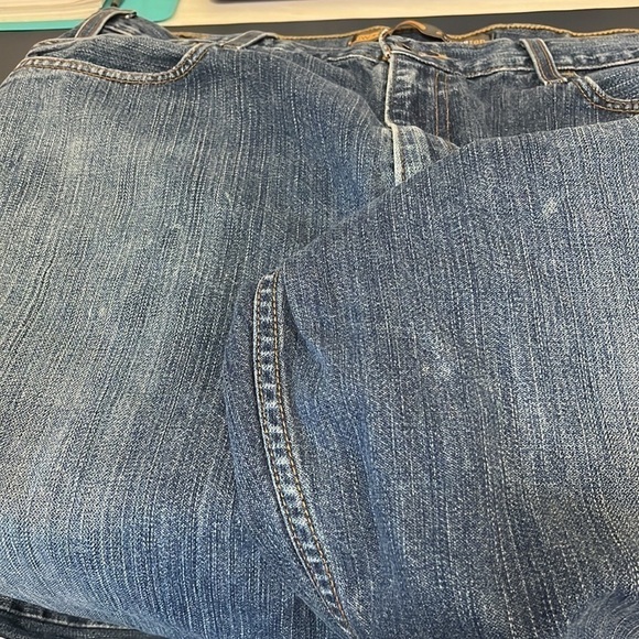 Levi's Silvertab Low & Loose Jeans Men's 36 Blue 5 Pocket Zip Rigid Denim Y2K - Picture 15 of 15